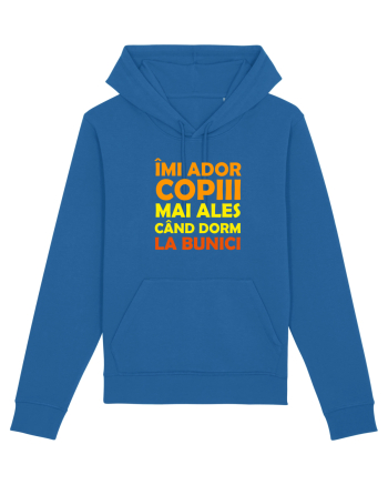 IMI ADOR COPIII, MAI ALES CAND DORM LA BUNICI Royal Blue