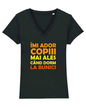 IMI ADOR COPIII, MAI ALES CAND DORM LA BUNICI Black