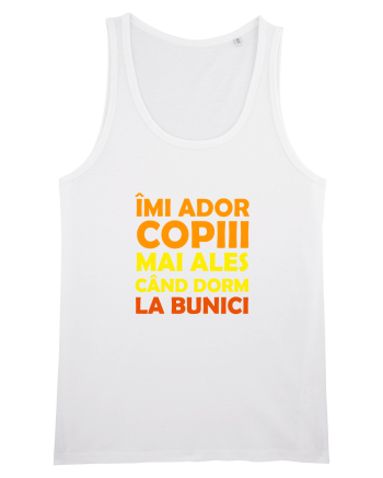 IMI ADOR COPIII, MAI ALES CAND DORM LA BUNICI White