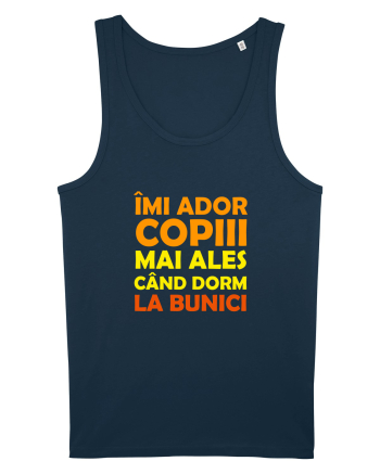 IMI ADOR COPIII, MAI ALES CAND DORM LA BUNICI Navy