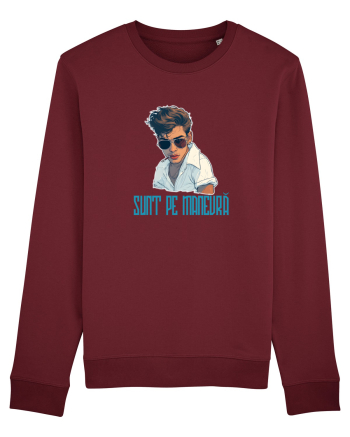 SUNT PE MANEVRA Burgundy