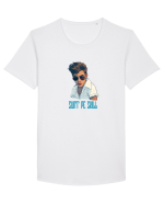 SUNT PE SKILL Tricou mânecă scurtă guler larg Bărbat Skater