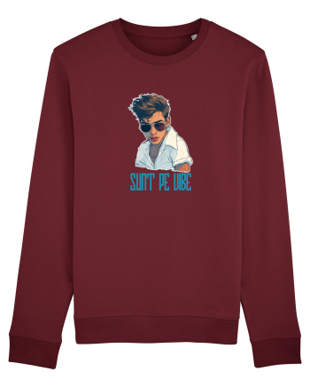 SUNT PE VIBE Burgundy