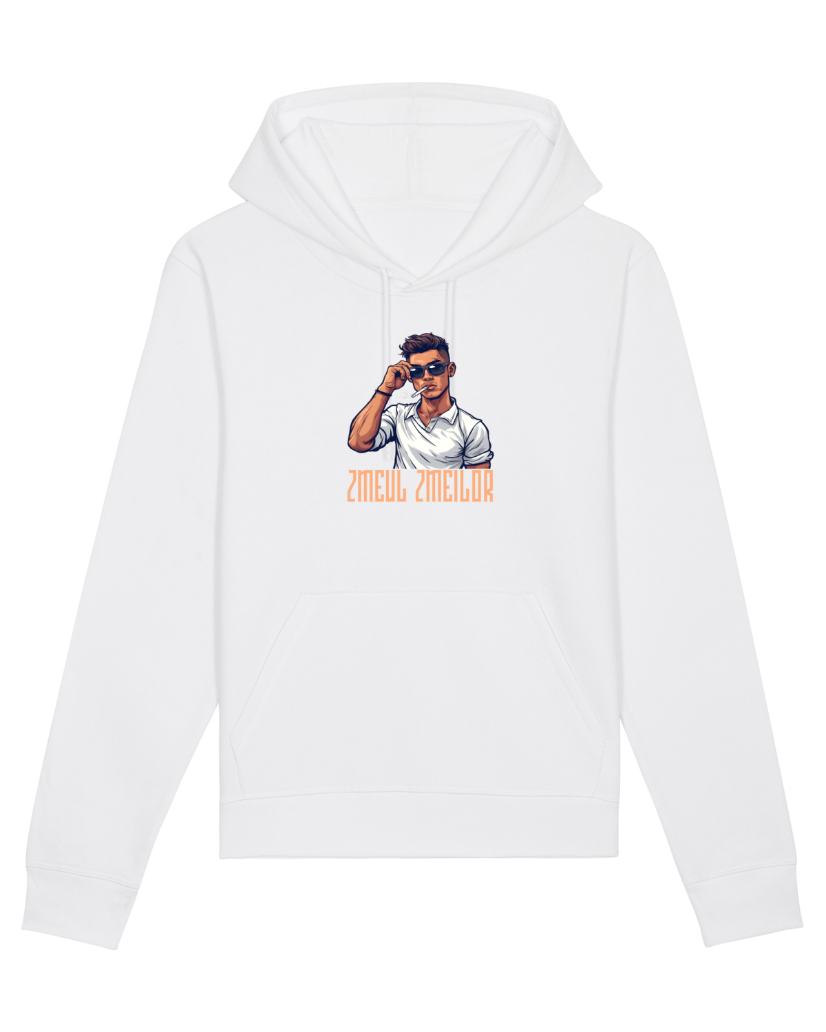 Hanorac Unisex Drummer White