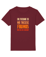 IN FIECARE ZI MA TREZESC FRUMOS, DAR AZI AM EXAGERAT Tricou mânecă scurtă  Copii Mini Creator