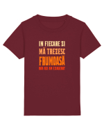IN FIECARE ZI MA TREZESC FRUMOASA, DAR AZI AM EXAGERAT Tricou mânecă scurtă  Copii Mini Creator