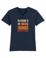 IN FIECARE ZI MA TREZESC FRUMOASA, DAR AZI AM EXAGERAT Tricou mânecă scurtă guler V Bărbat Presenter