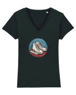 MA DOARE LA BASCHETI 1 Tricou mânecă scurtă guler V Damă Evoker