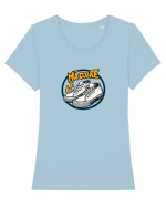 MA DOARE LA BASCHETI 2 Tricou mânecă scurtă guler larg fitted Damă Expresser