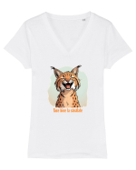 RASUL FACE BINE LA SANATATE 2 Tricou mânecă scurtă guler V Damă Evoker