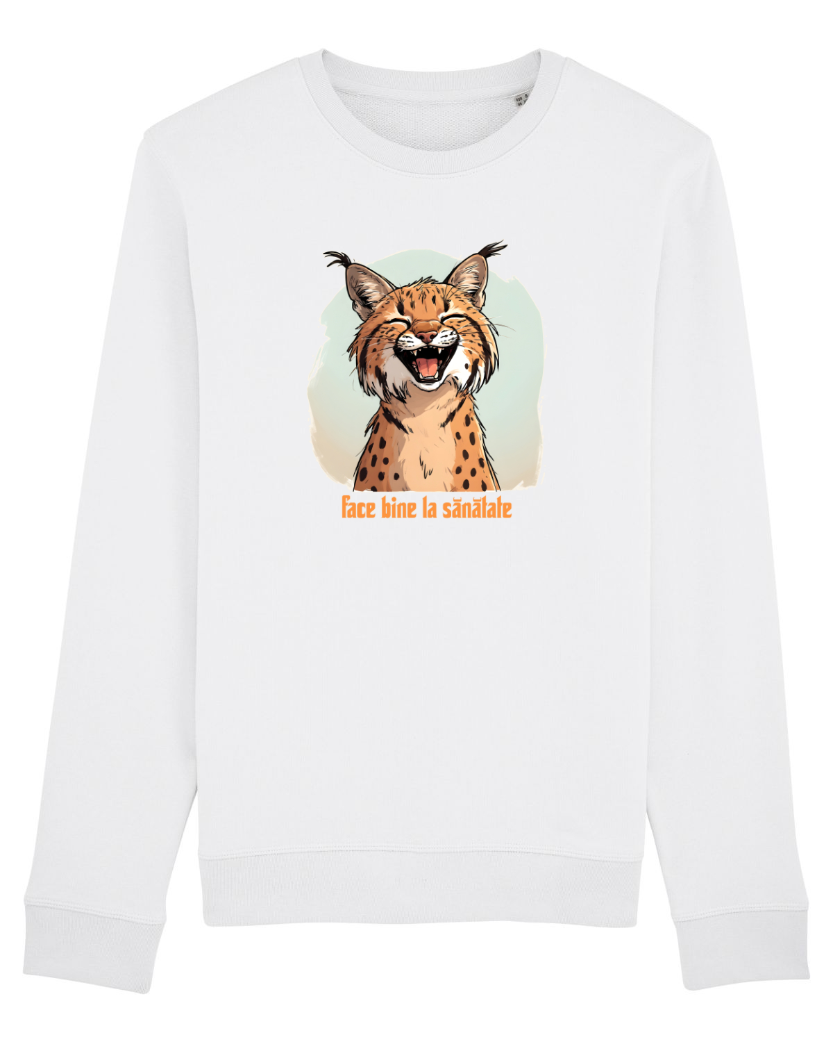 Bluză mânecă lungă Unisex Rise White
