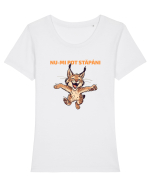 NU-MI POT STAPANI RASUL 2 Tricou mânecă scurtă guler larg fitted Damă Expresser