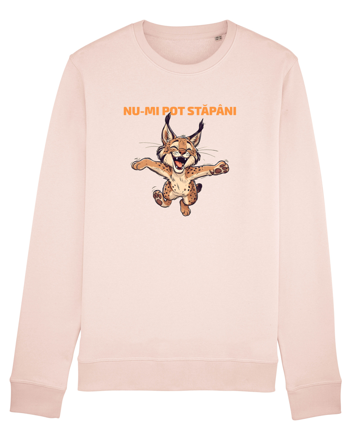 Bluză mânecă lungă Unisex Rise Candy Pink