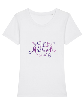 Just Married White