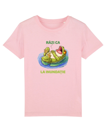 RAZI CA BROASCA LA INUNDATIE 1 Cotton Pink