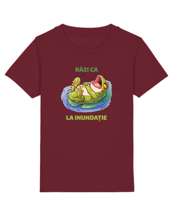 RAZI CA BROASCA LA INUNDATIE 1 Burgundy