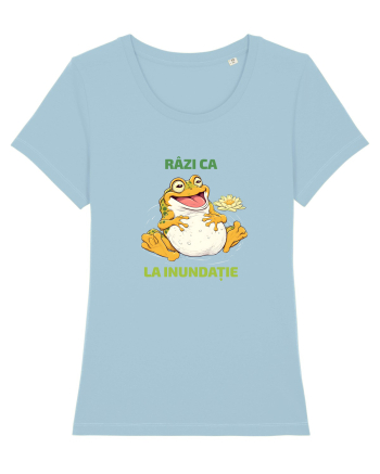 RAZI CA BROASCA LA INUNDATIE 2 Sky Blue