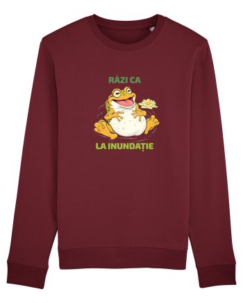 RAZI CA BROASCA LA INUNDATIE 2 Burgundy
