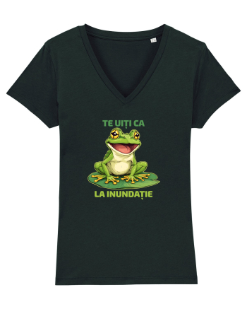 TE UITI CA BROASCA LA INUNDATIE 1 Black