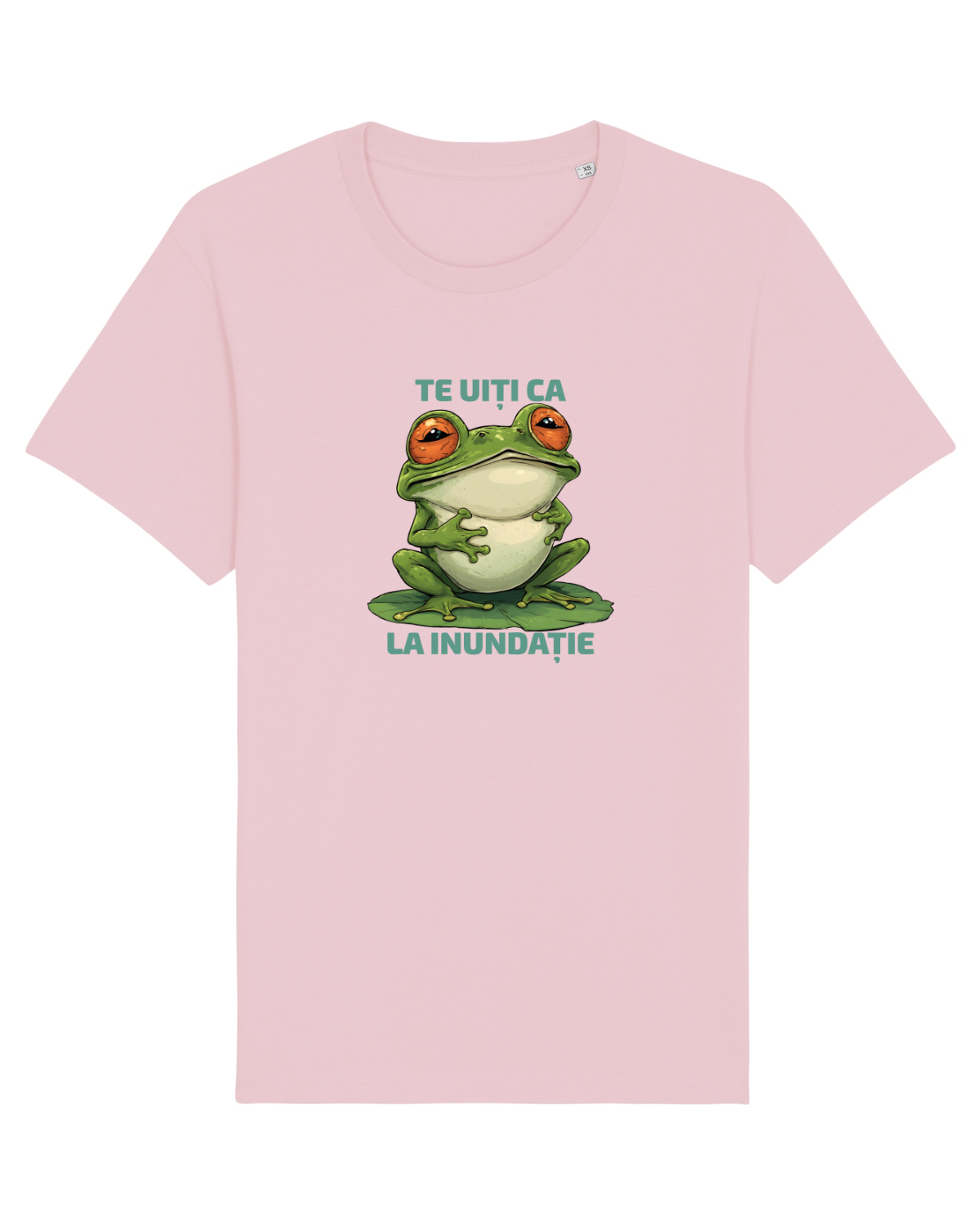 Tricou mânecă scurtă Unisex Rocker Cotton Pink