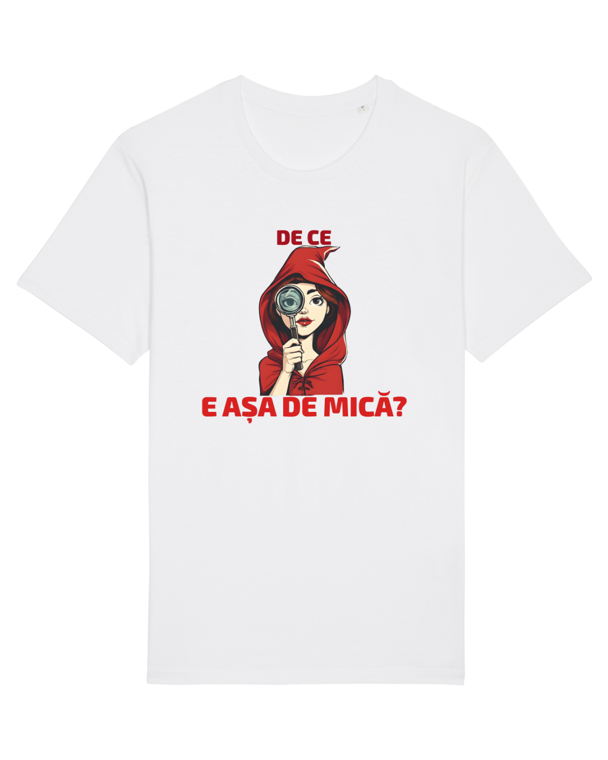 Tricou mânecă scurtă Unisex Rocker White