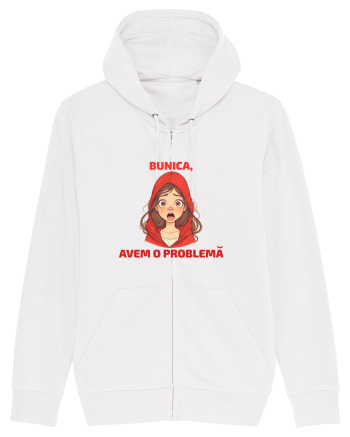 BUNICA, AVEM O PROBLEMA  - SCUFITA ROSIE White
