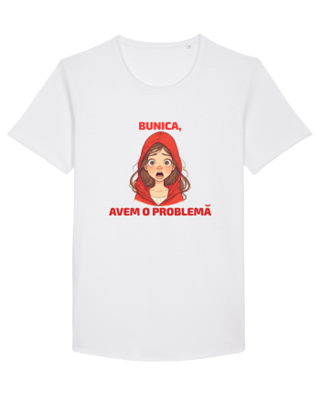 BUNICA, AVEM O PROBLEMA  - SCUFITA ROSIE White