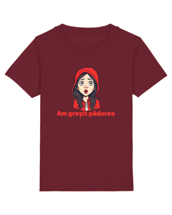 AM GRESIT PADUREA  - SCUFITA ROSIE Burgundy