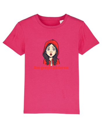 AM GRESIT PADUREA  - SCUFITA ROSIE Raspberry