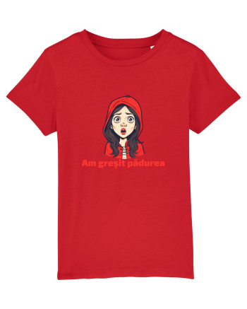 AM GRESIT PADUREA  - SCUFITA ROSIE Red
