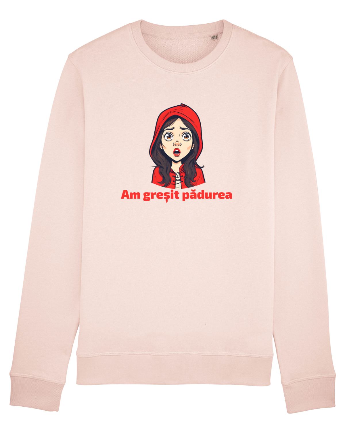 Bluză mânecă lungă Unisex Rise Candy Pink