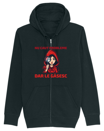 NU CAUT PROBLEME, DAR LE GASESC  - SCUFITA ROSIE Black