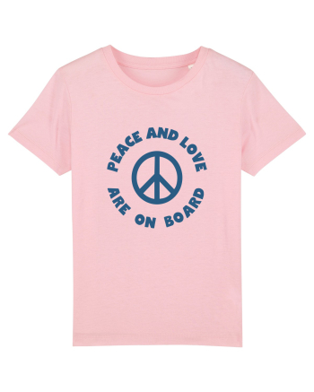Peace and Love Cotton Pink