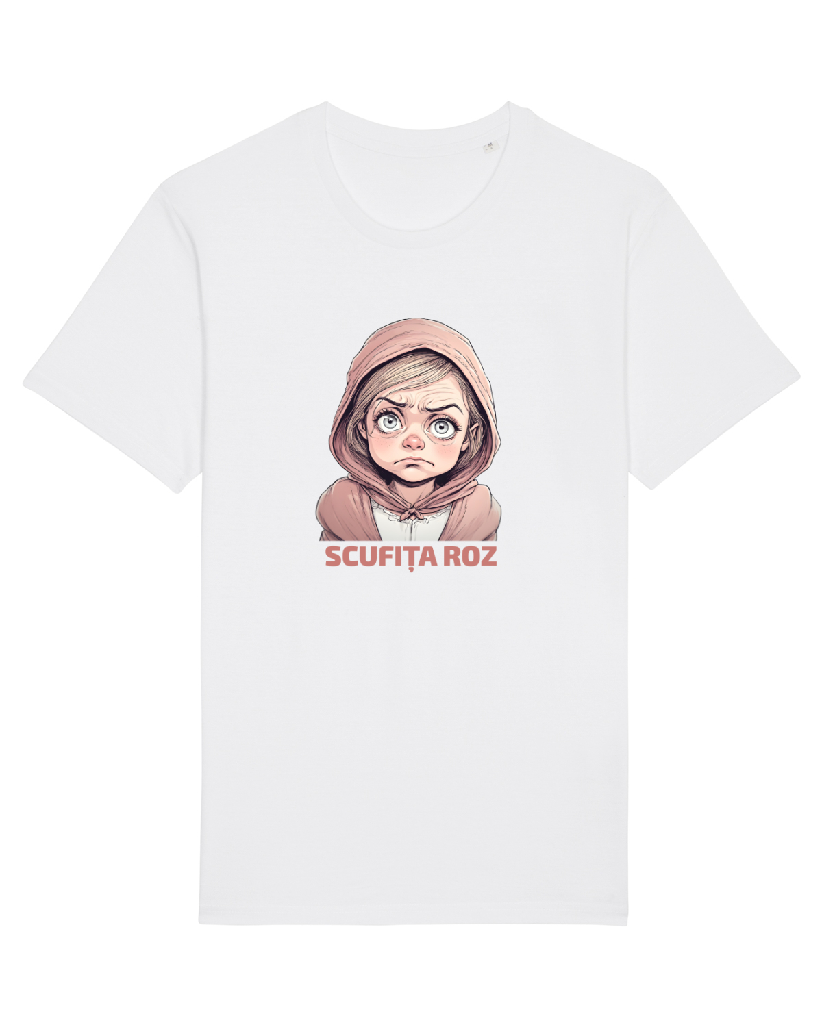 Tricou mânecă scurtă Unisex Rocker White