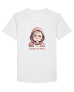 SCUFITA ROZ - SCUFITA ROSIE Tricou mânecă scurtă guler larg Bărbat Skater