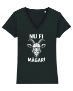 Nu Fi Măgar – Design Ironic cu Atitudine Tricou mânecă scurtă guler V Damă Evoker