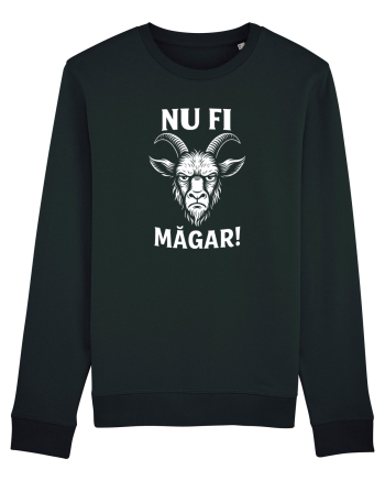 Nu Fi Măgar – Design Ironic cu Atitudine Black
