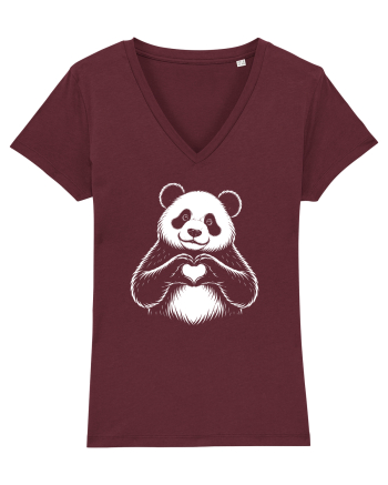 Love Panda – Inimă Mare, Fără Dramă Burgundy