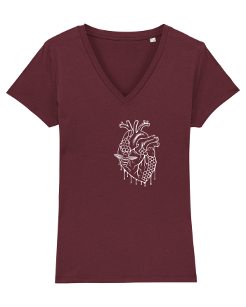 Inimă Vie – Dulce, Fragilă, Reală Burgundy