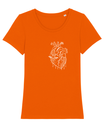 Inimă Vie – Dulce, Fragilă, Reală Bright Orange