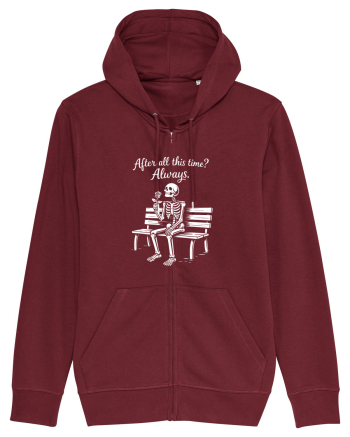 After All This Time? Always. Burgundy