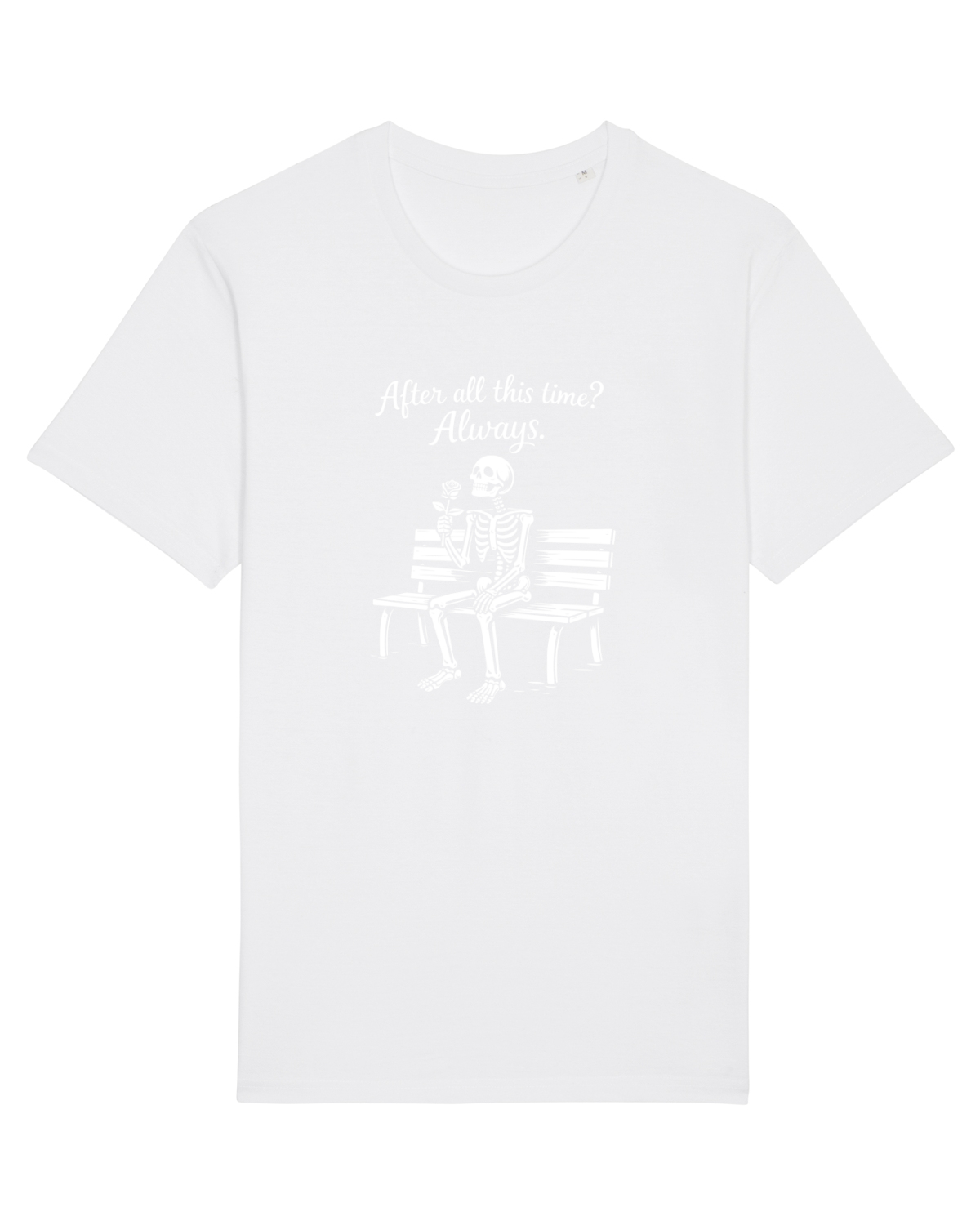 Tricou mânecă scurtă Unisex Rocker White