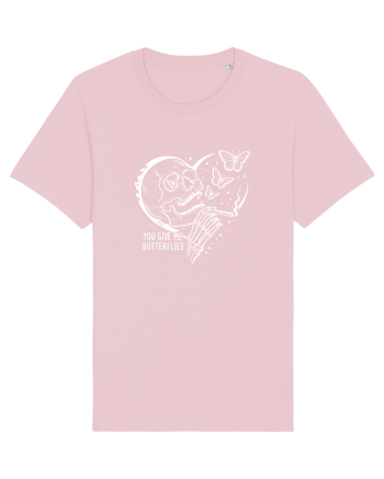 You Give Me Butterflies Cotton Pink