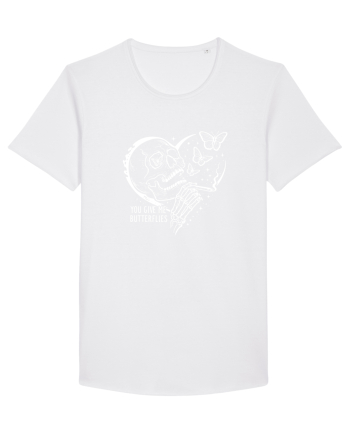 You Give Me Butterflies White