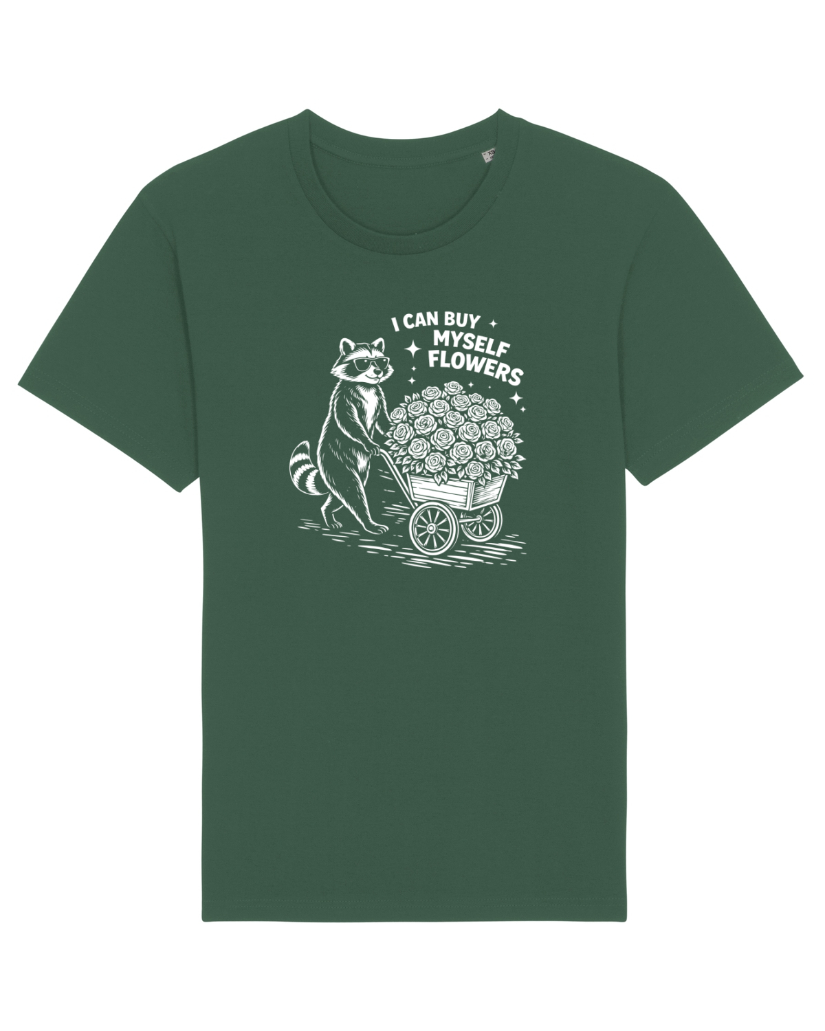 Tricou mânecă scurtă Unisex Rocker Bottle Green