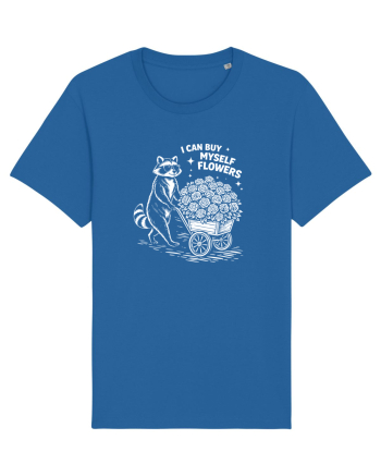 I Can Buy Myself Flowers Royal Blue