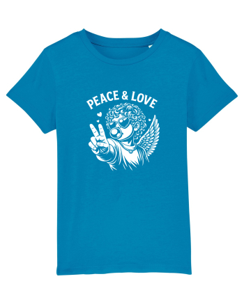 Peace & Love Baby Azur