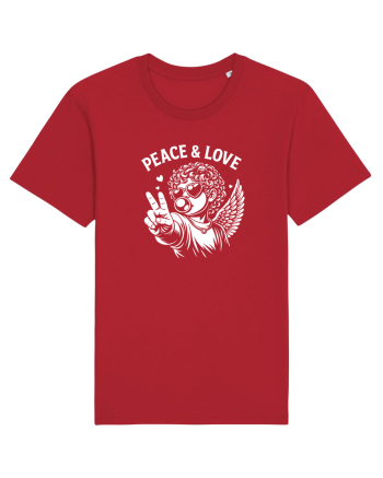 Peace & Love Baby Red