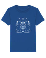 Two Cats, One Heart Tricou mânecă scurtă  Copii Mini Creator