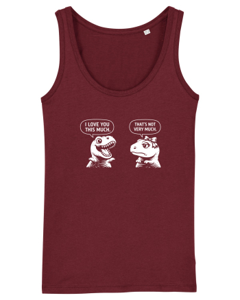 I Love You This Much Burgundy